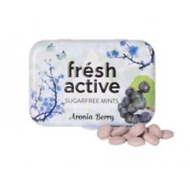 Fresh Active Sugarfree Mints Aronia Berry 20g